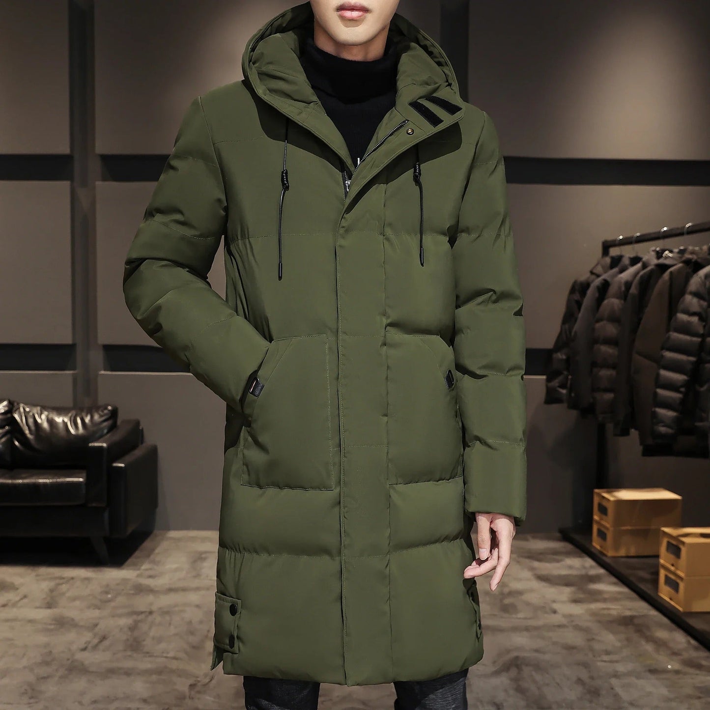 Elegant Long Winter Jacket
