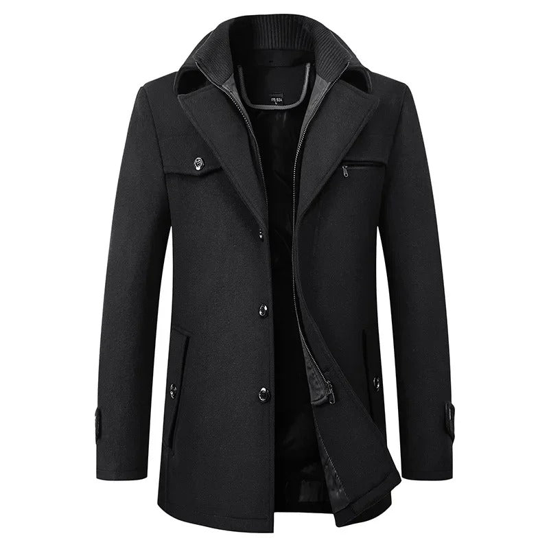 Elegant Wool Winter Jacket
