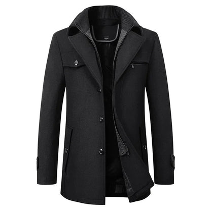 Elegant Wool Winter Jacket