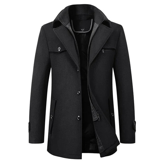 Elegant Wool Winter Jacket