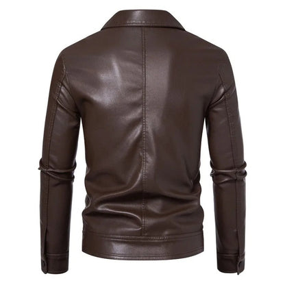 Casual Business Leather Jacket