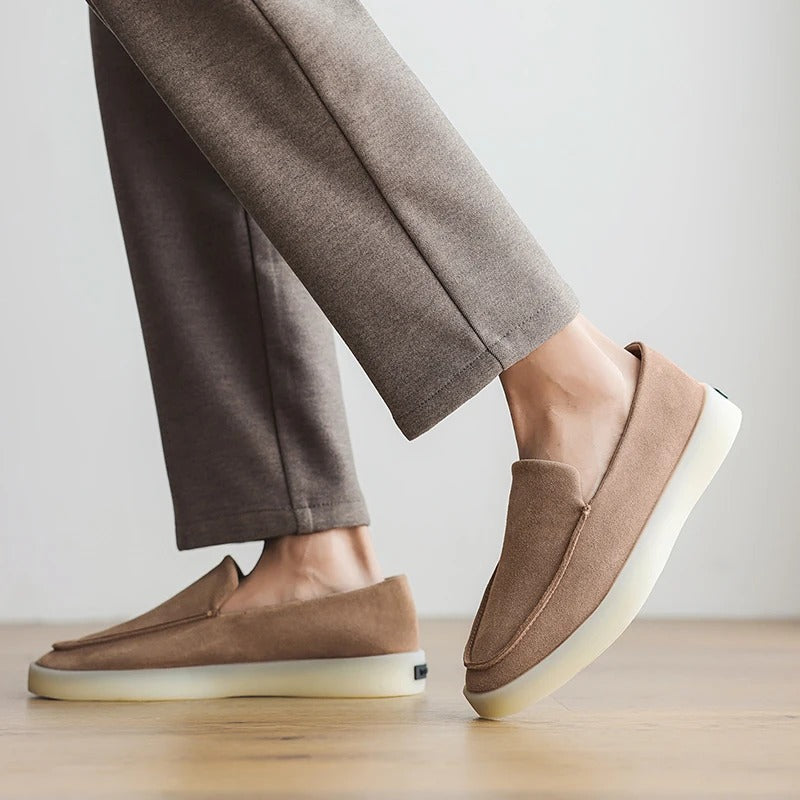 Classic Suede Business Loafers