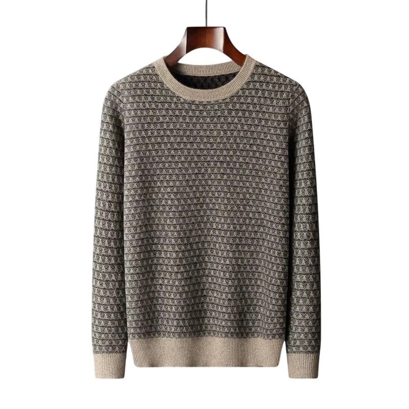 100 % Cashmere Rundhals-Pullover