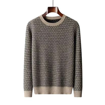 100 % Cashmere Rundhals-Pullover