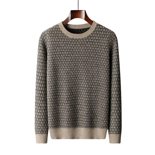 100 % Cashmere Rundhals-Pullover