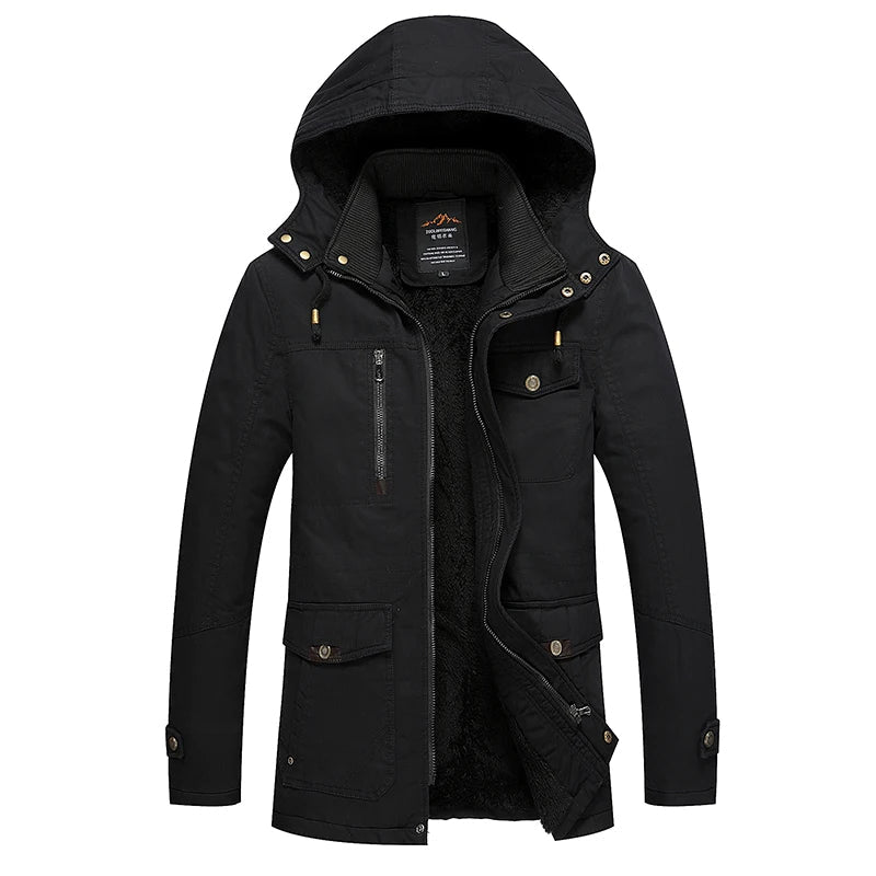 Elegant Cotton Padded Winter Jacket
