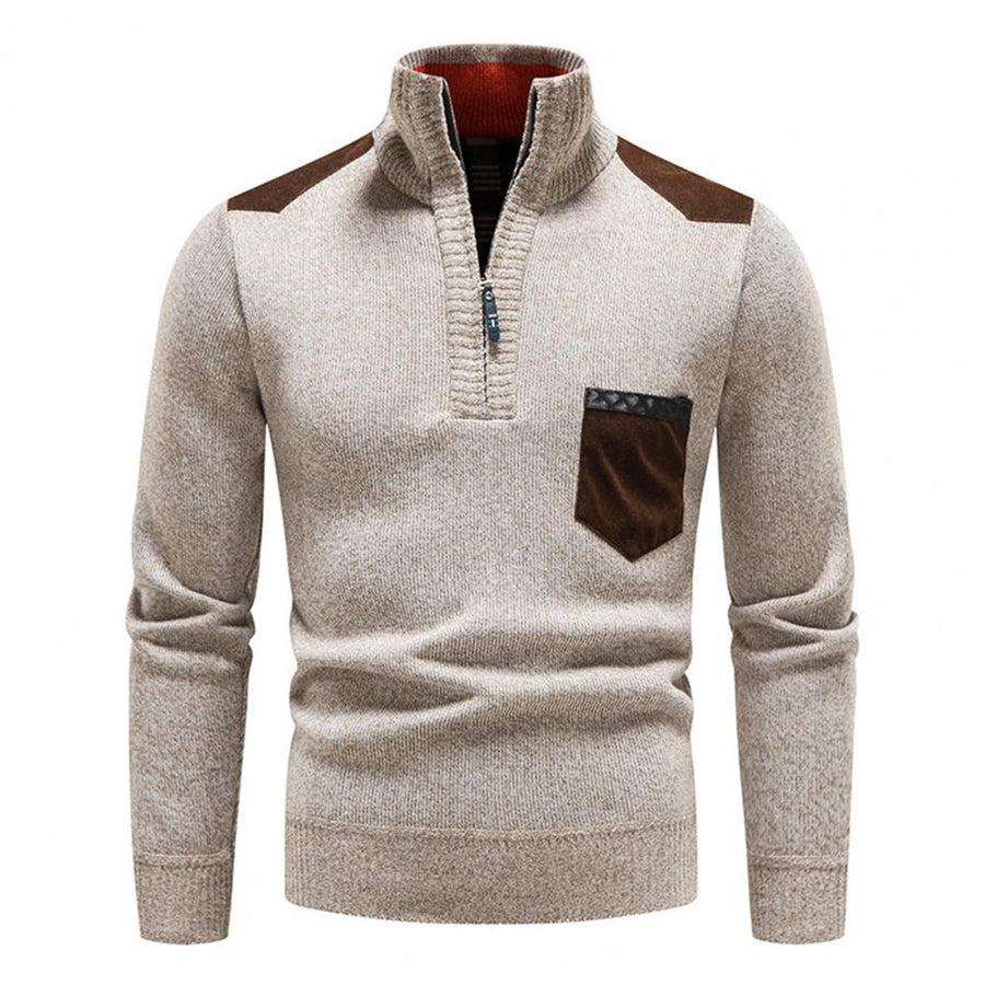 Wool Zip Sweater