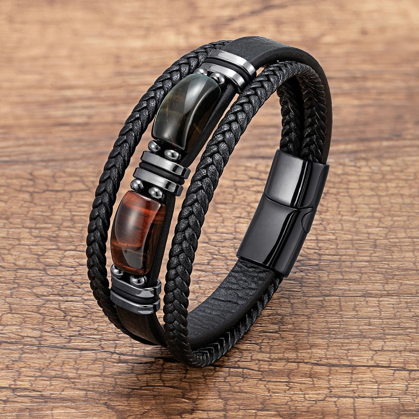 Woven Multi-Layer Men's Bracelet