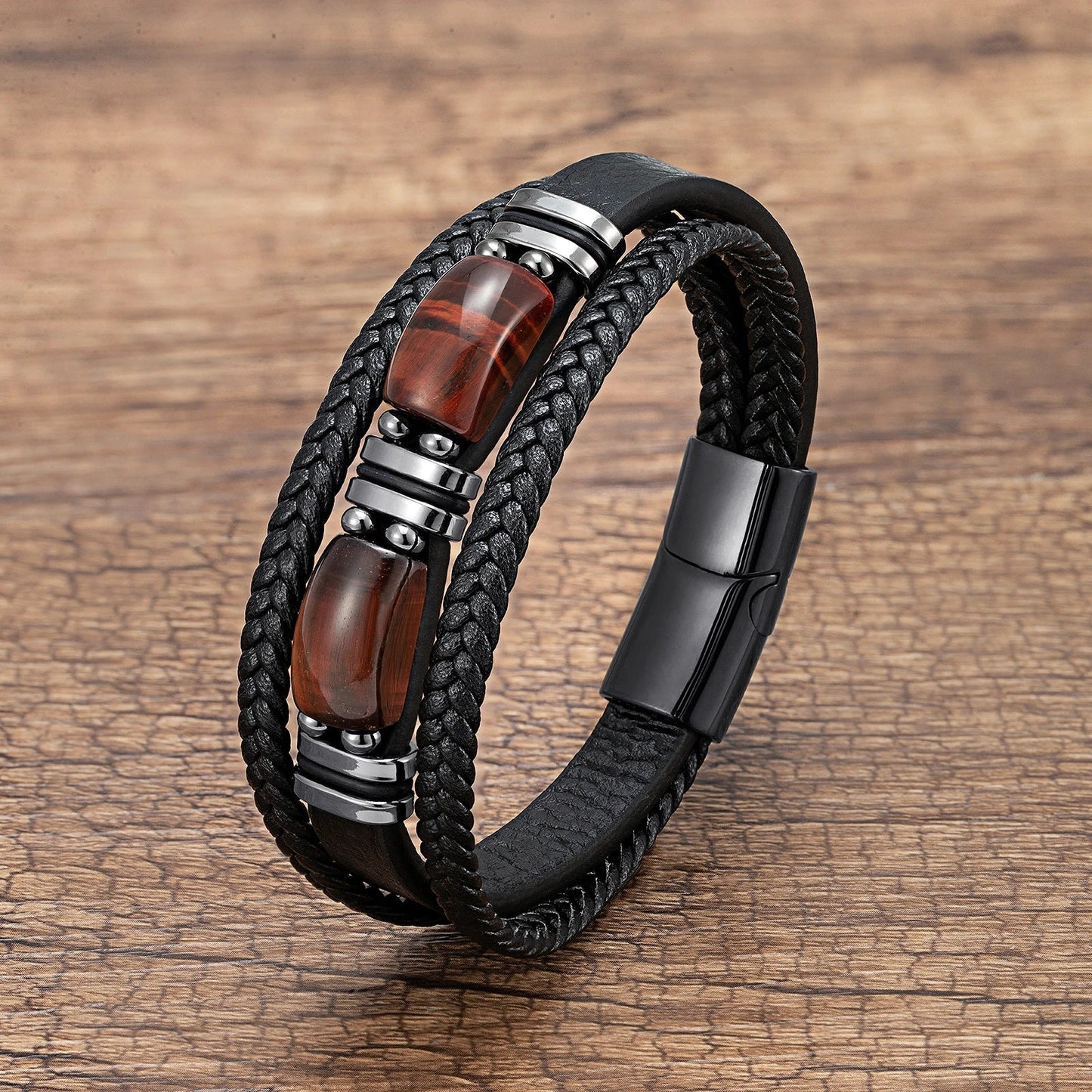Woven Multi-Layer Men's Bracelet