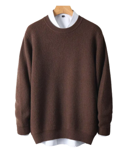 Elegant Cashmere Knitted Sweater