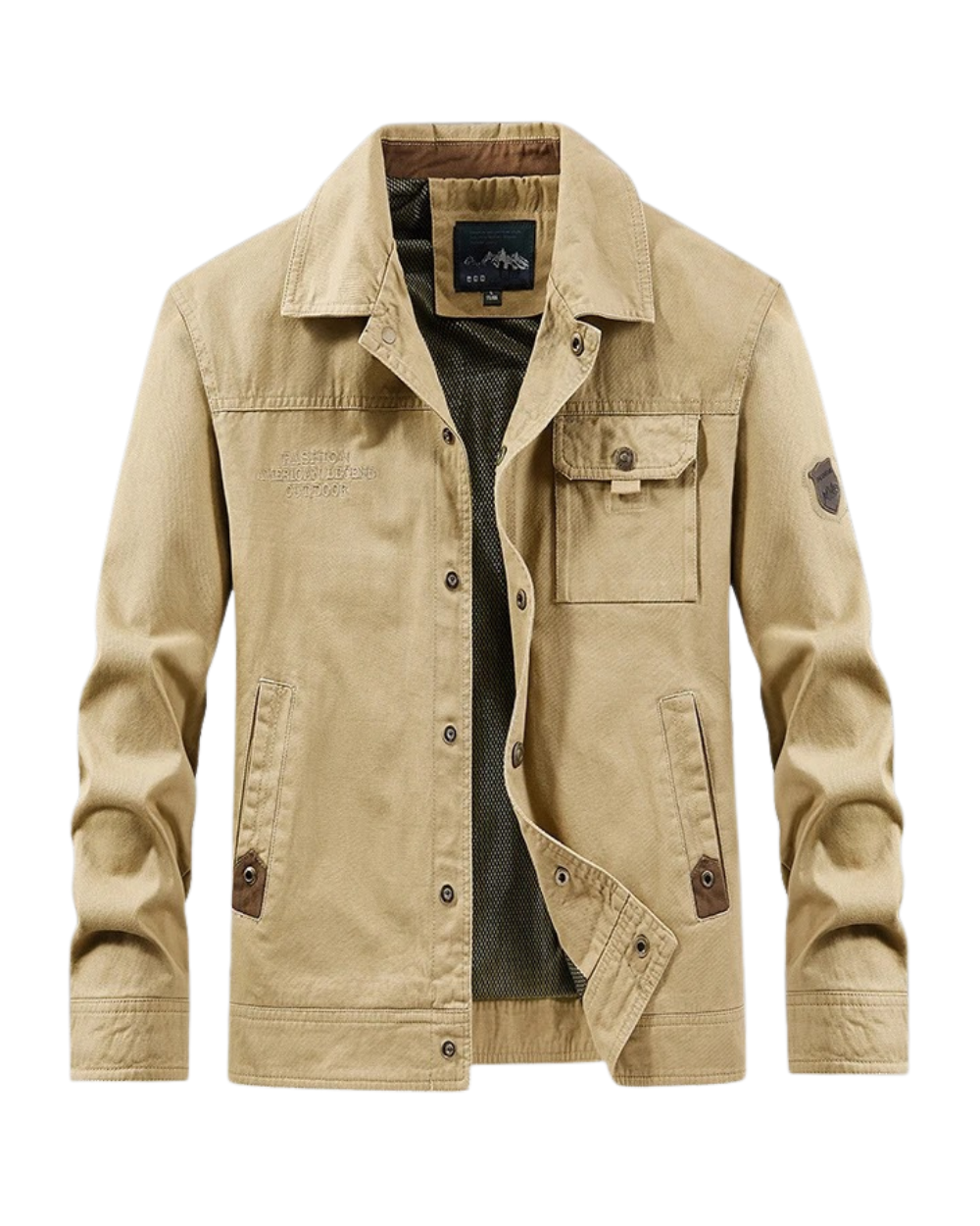 Cotton Windbreaker Jacket