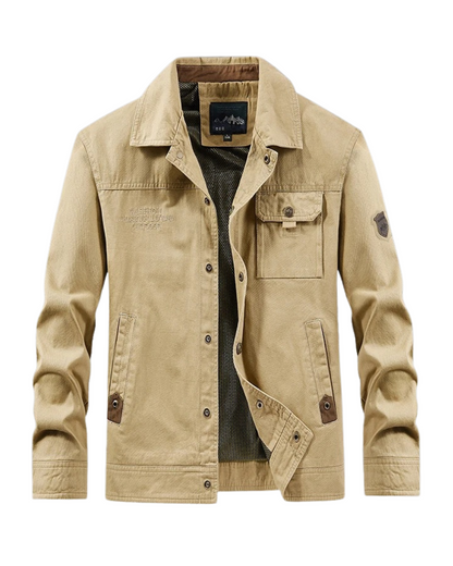 Cotton Windbreaker Jacket