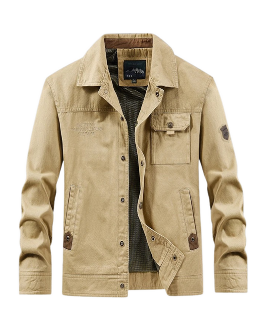 Cotton Windbreaker Jacket