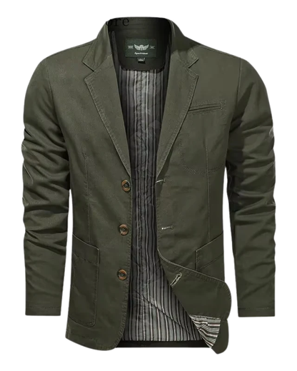 Chic Cotton Blazer