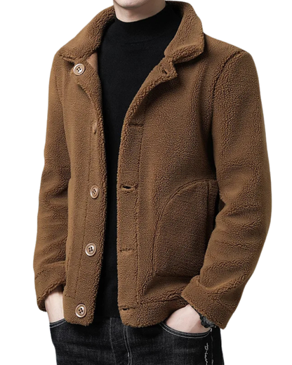 Wool Lined Plush Jacket