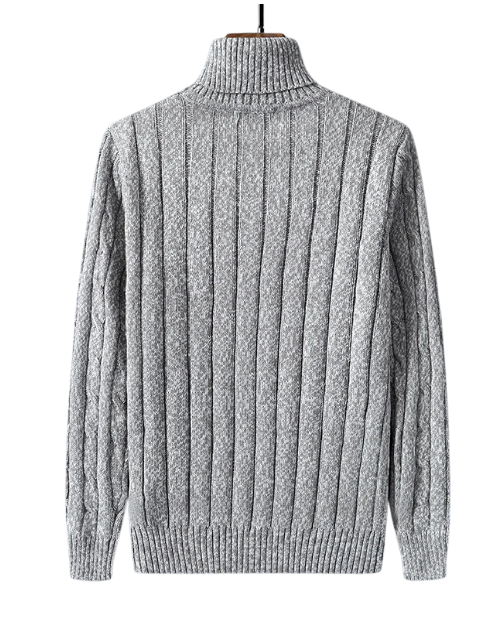 Chic Wool Turtleneck Sweater