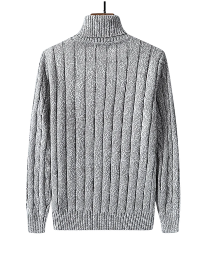 Chic Wool Turtleneck Sweater