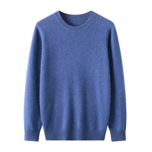 Merino Wool Rundhals-Pullover