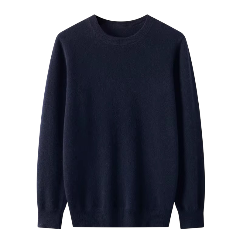Merino Wool Rundhals-Pullover