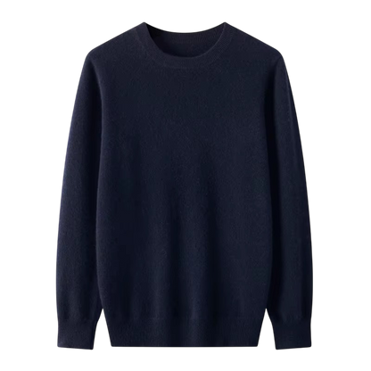 Merino Wool Rundhals-Pullover