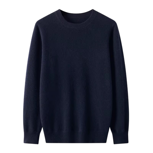 Merino Wool Rundhals-Pullover