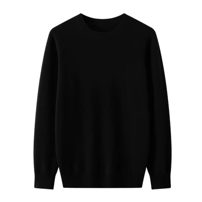 Merino Wool Rundhals-Pullover