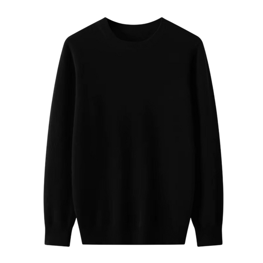 Merino Wool Rundhals-Pullover