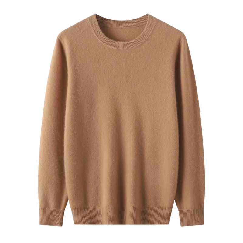 Merino Wool Rundhals-Pullover