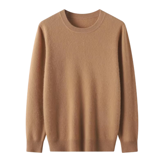 Merino Wool Rundhals-Pullover