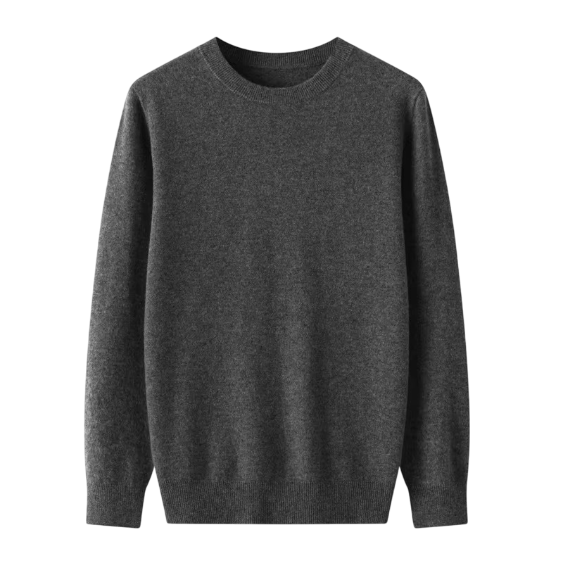 Merino Wool Rundhals-Pullover