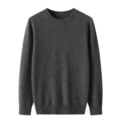 Merino Wool Rundhals-Pullover