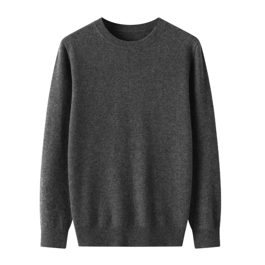 Merino Wool Rundhals-Pullover