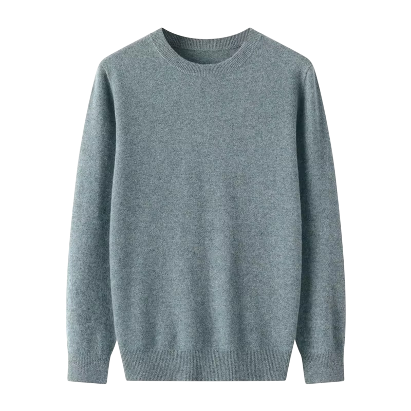 Merino Wool Rundhals-Pullover