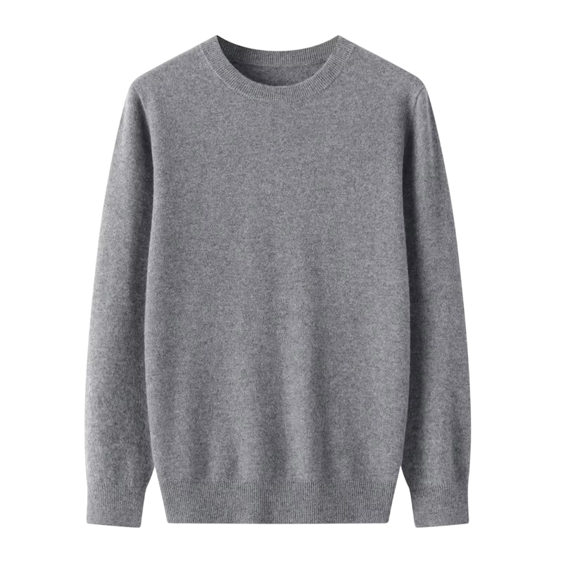 Merino Wool Rundhals-Pullover