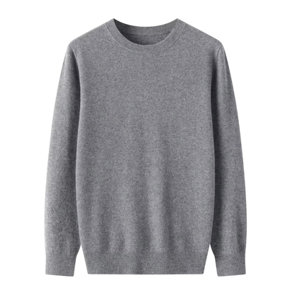 Merino Wool Rundhals-Pullover