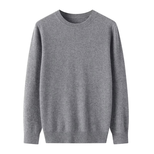 Merino Wool Rundhals-Pullover