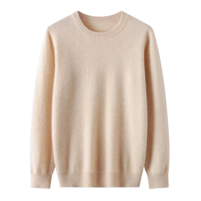 Merino Wool Rundhals-Pullover