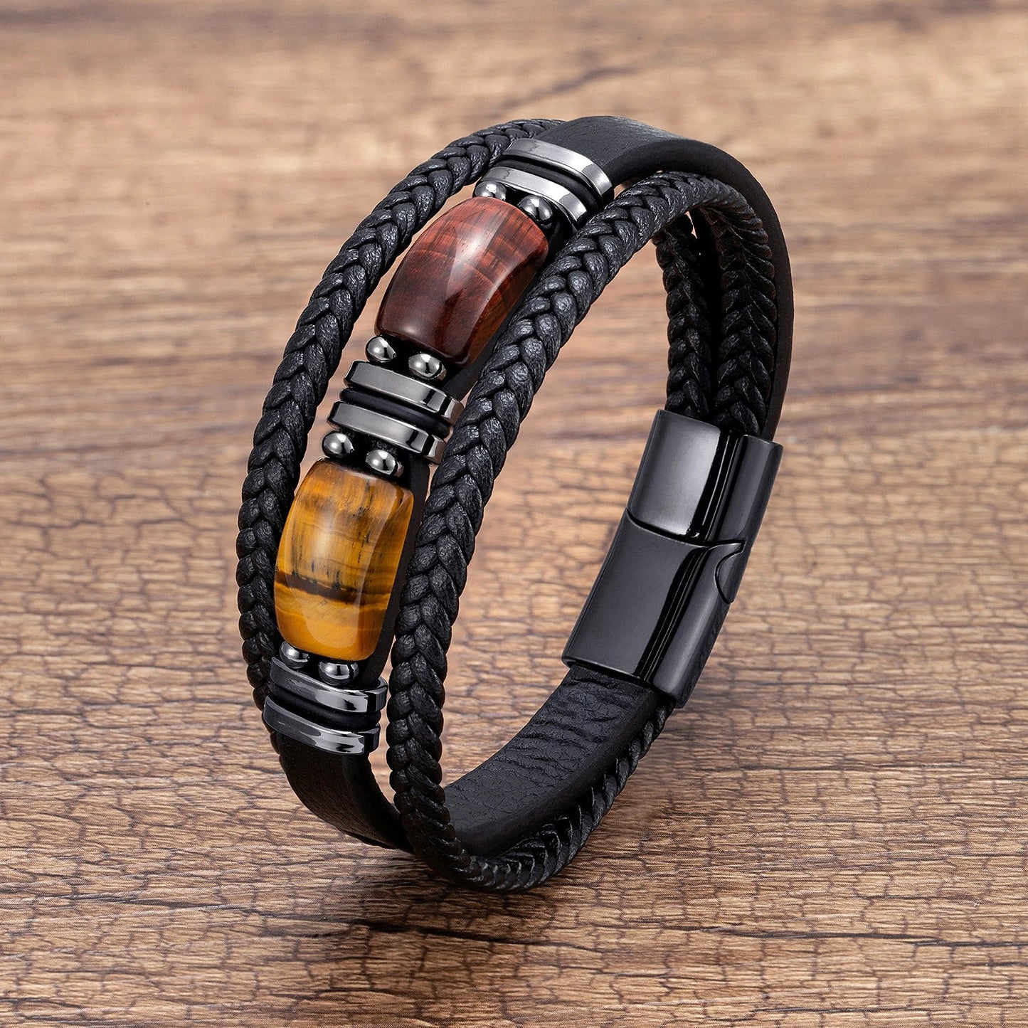 Woven Multi-Layer Men's Bracelet
